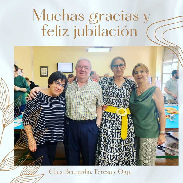 Chus, Bernardino, Teresa y Olga