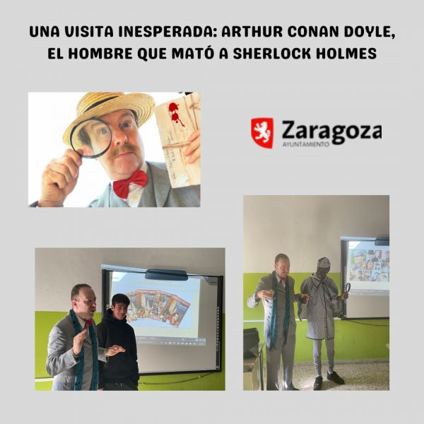 UNA VISITA INESPERADA: ARTHUR CONAN DOYLE, EL HOMBRE QUE MATÓ A SHERLOCK HOLMES