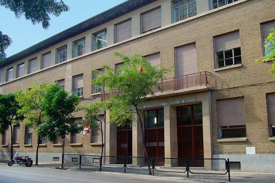 Fachada IES Corona